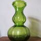 Green coloquinte vase