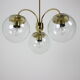 Mid-century chandelier Kamenický Šenov, 1980