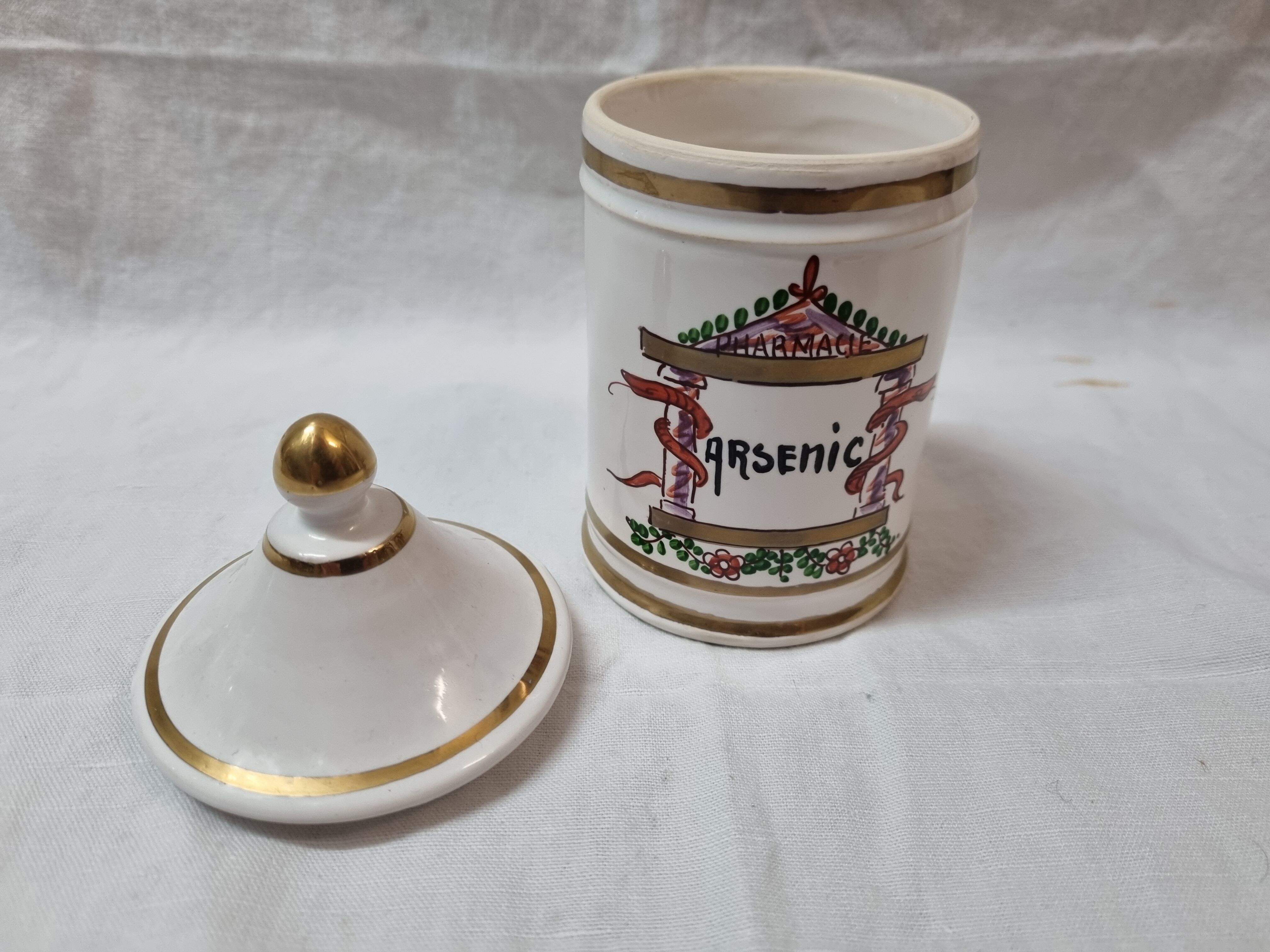 Medicine jar, Arsenic