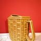 Aperitif pick in dabbling basket braided 70s