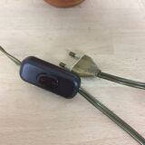 Sandstone ball lamp and wool day lampshade