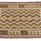 Tapis géométrique Kilim, 102x152cm