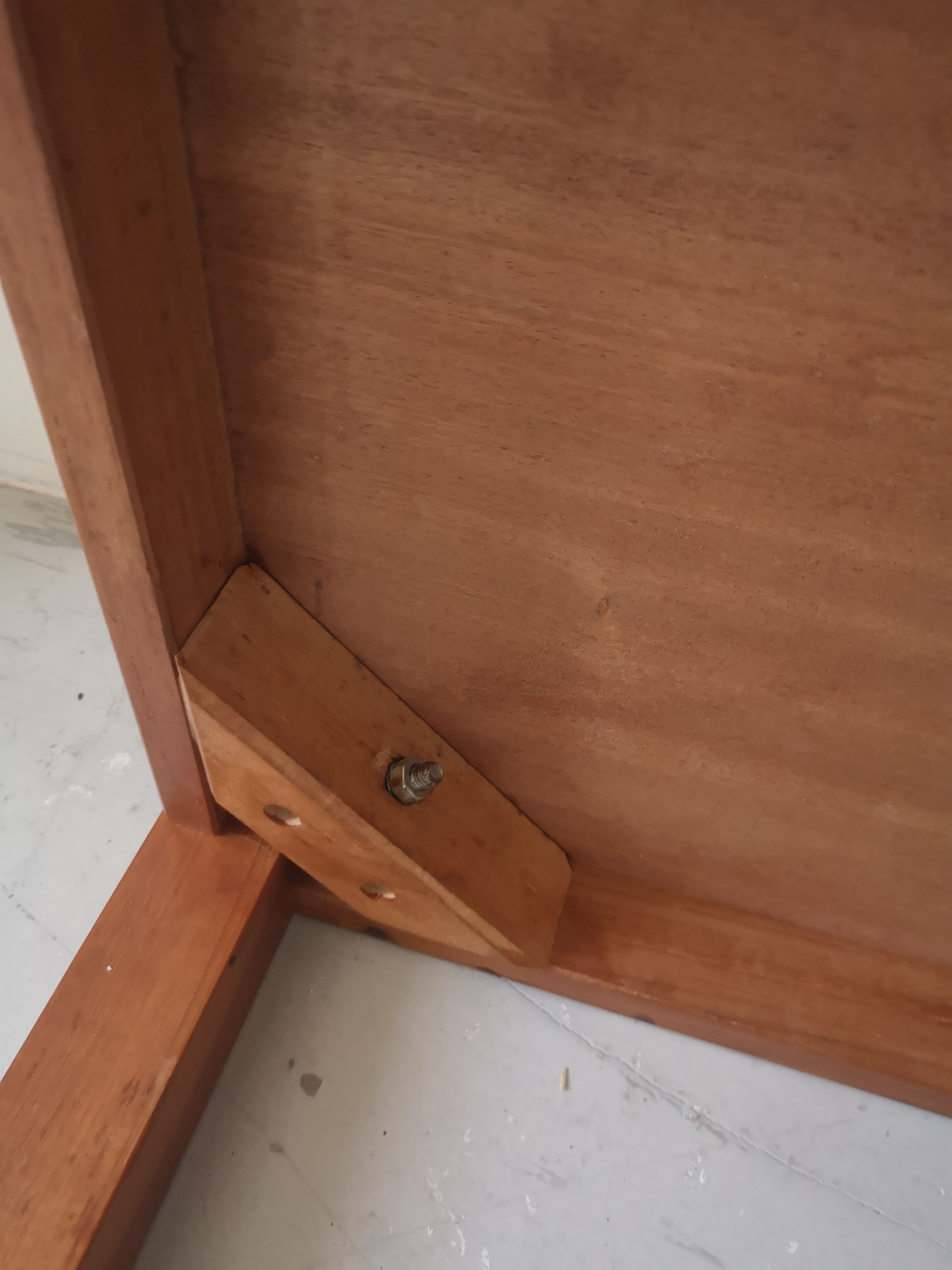 Large Scandinavian teak coffee table, 1970