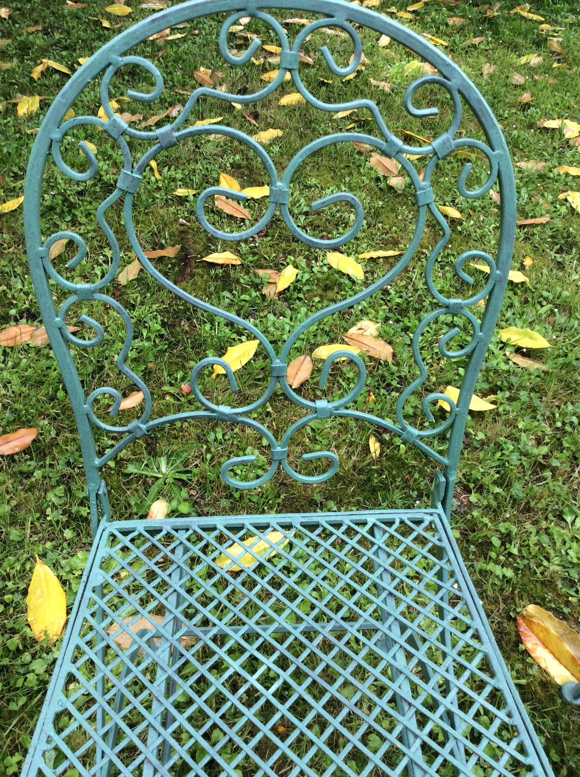 Garden chairs, folding
