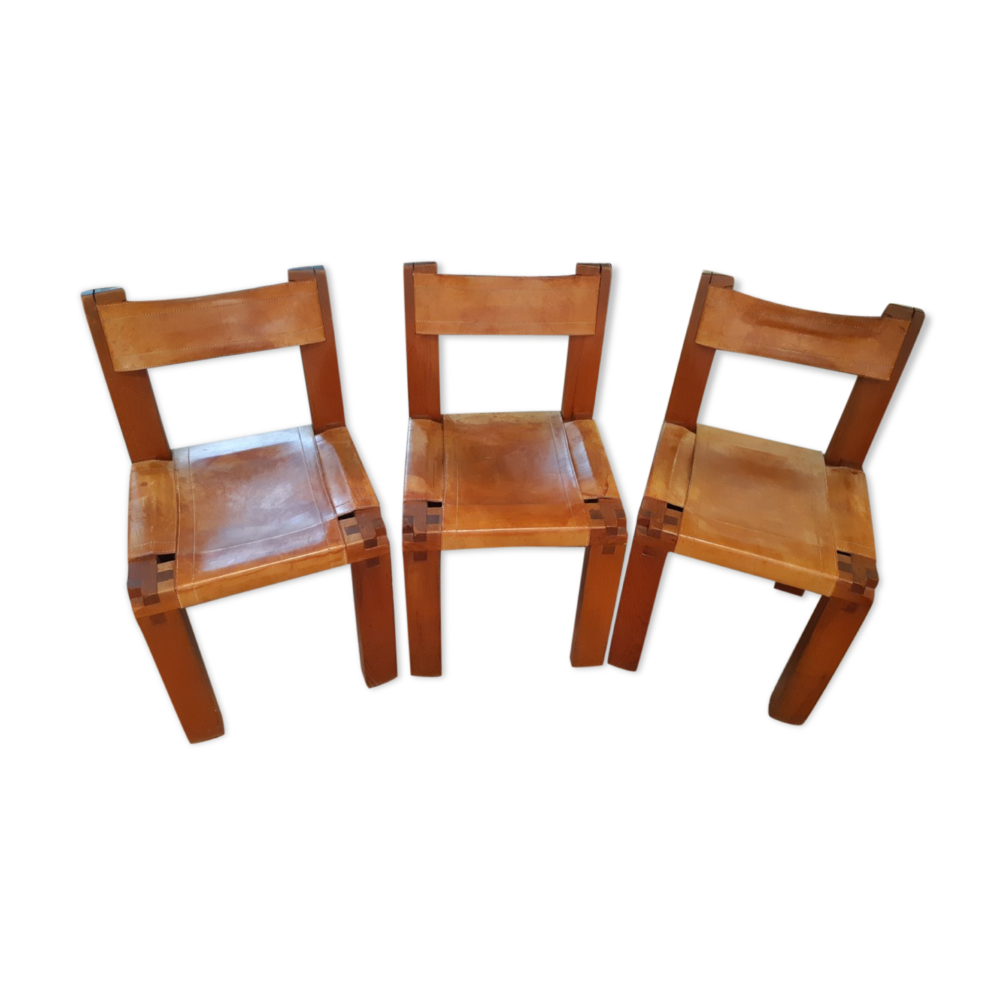 3 chairs S11 Pierre Chapo