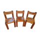 3 chairs S11 Pierre Chapo