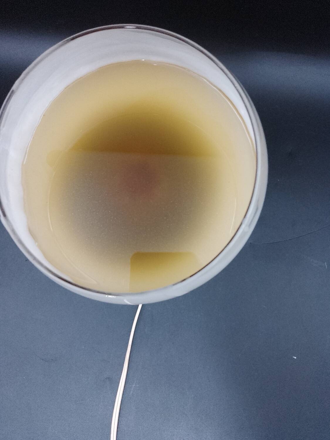 Old candle lamp perfume burner design 1970 in aluminum and pop art glass