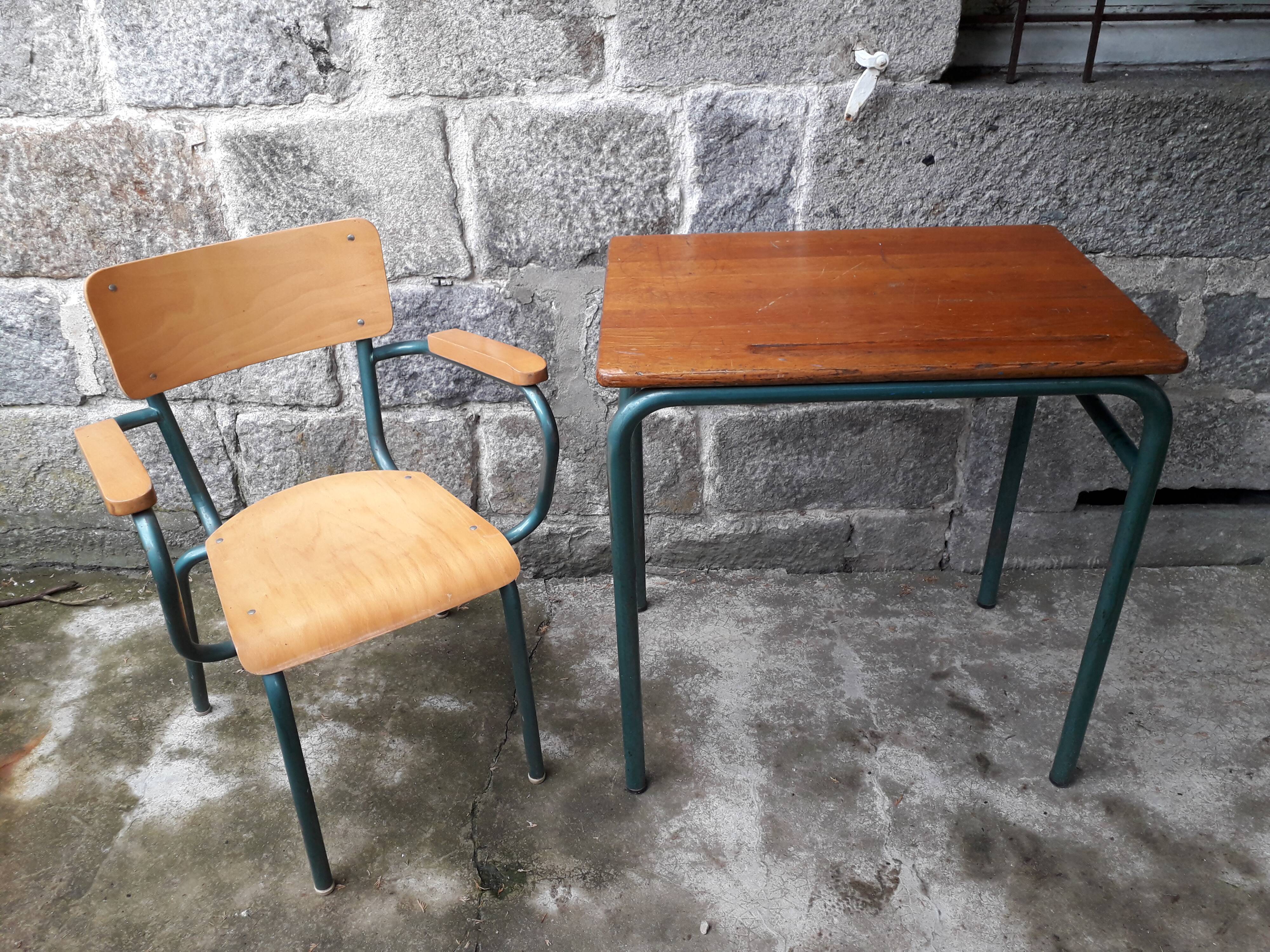 Schoolmaster's office and chair