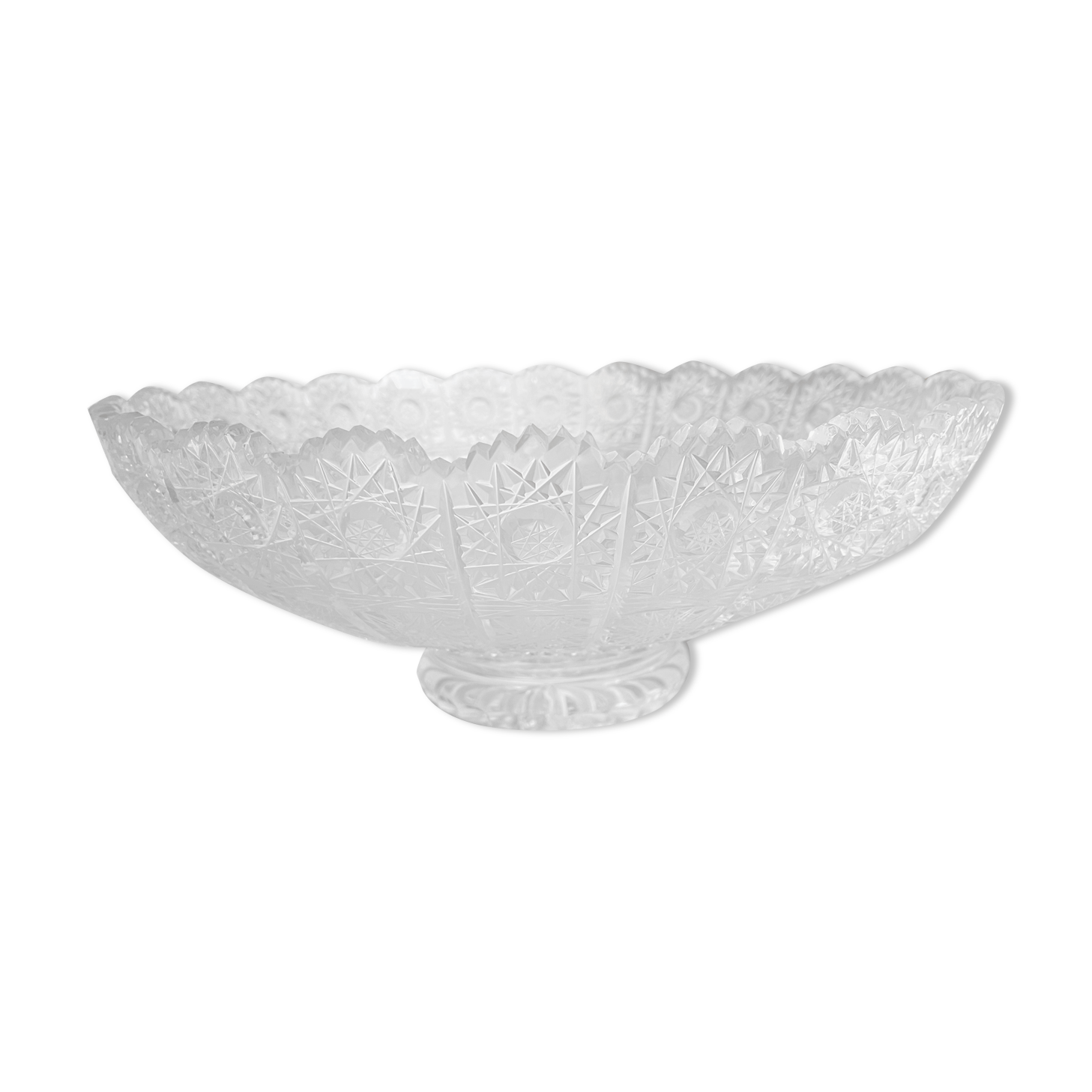 Fruit cup in. Cut crystal