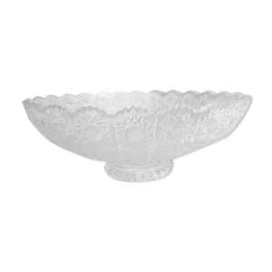 coupe à fruit en cristal