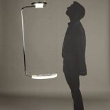 Lampe 'Mezzaluna' de Bruno Gecchelin pour Skipper années 1970