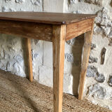 Small renovated wooden table