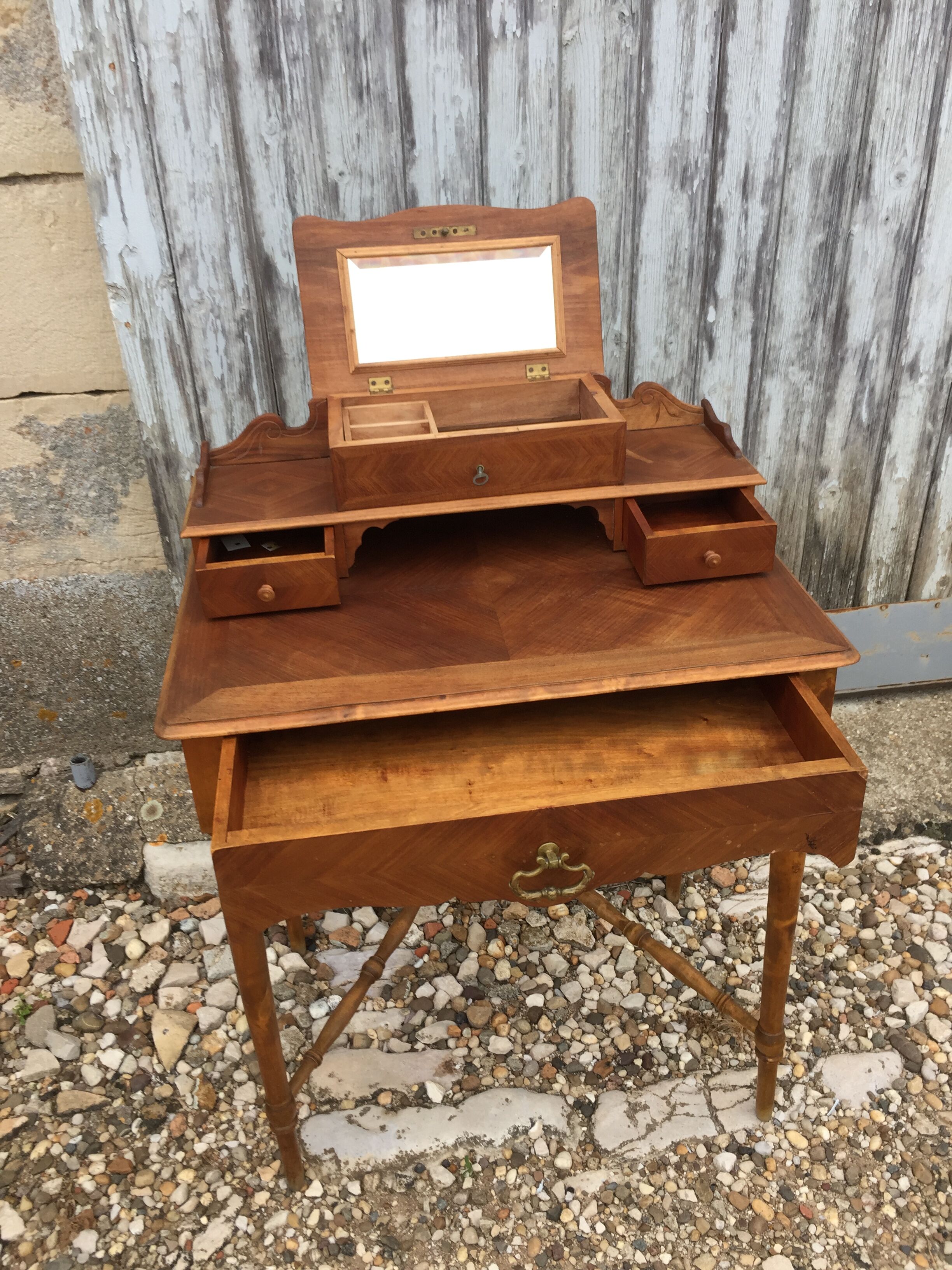 Coiffeuse bois des années 50/60