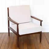 Grete jalk armchair - fabric, foam & straps: new