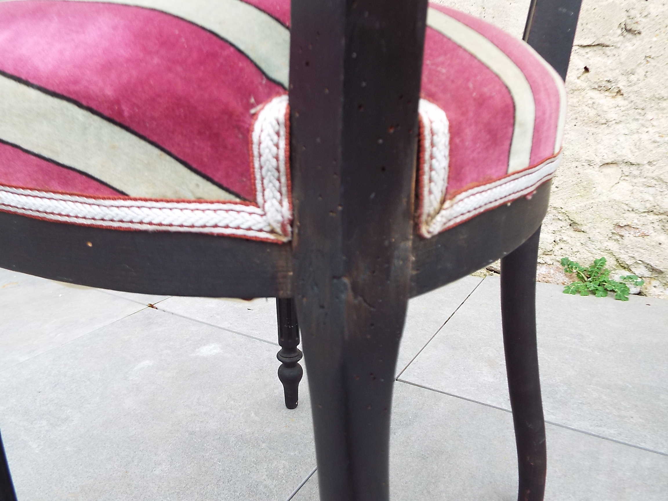 2 chairs Napoleon III style