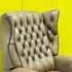 Vintage Handmade Chesterfield Recliner Armchair