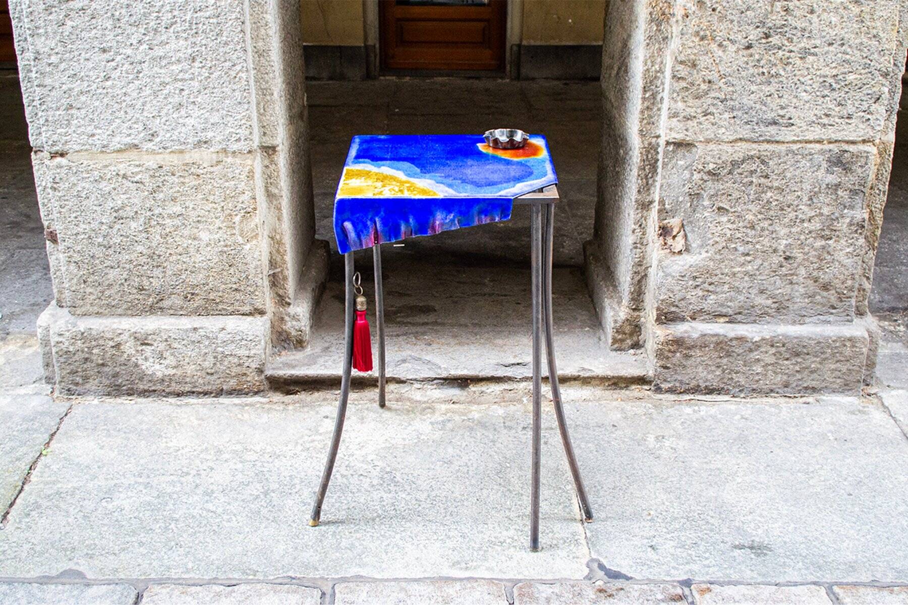 Coffee table by Toni Cordero for Del Campo, 1989
