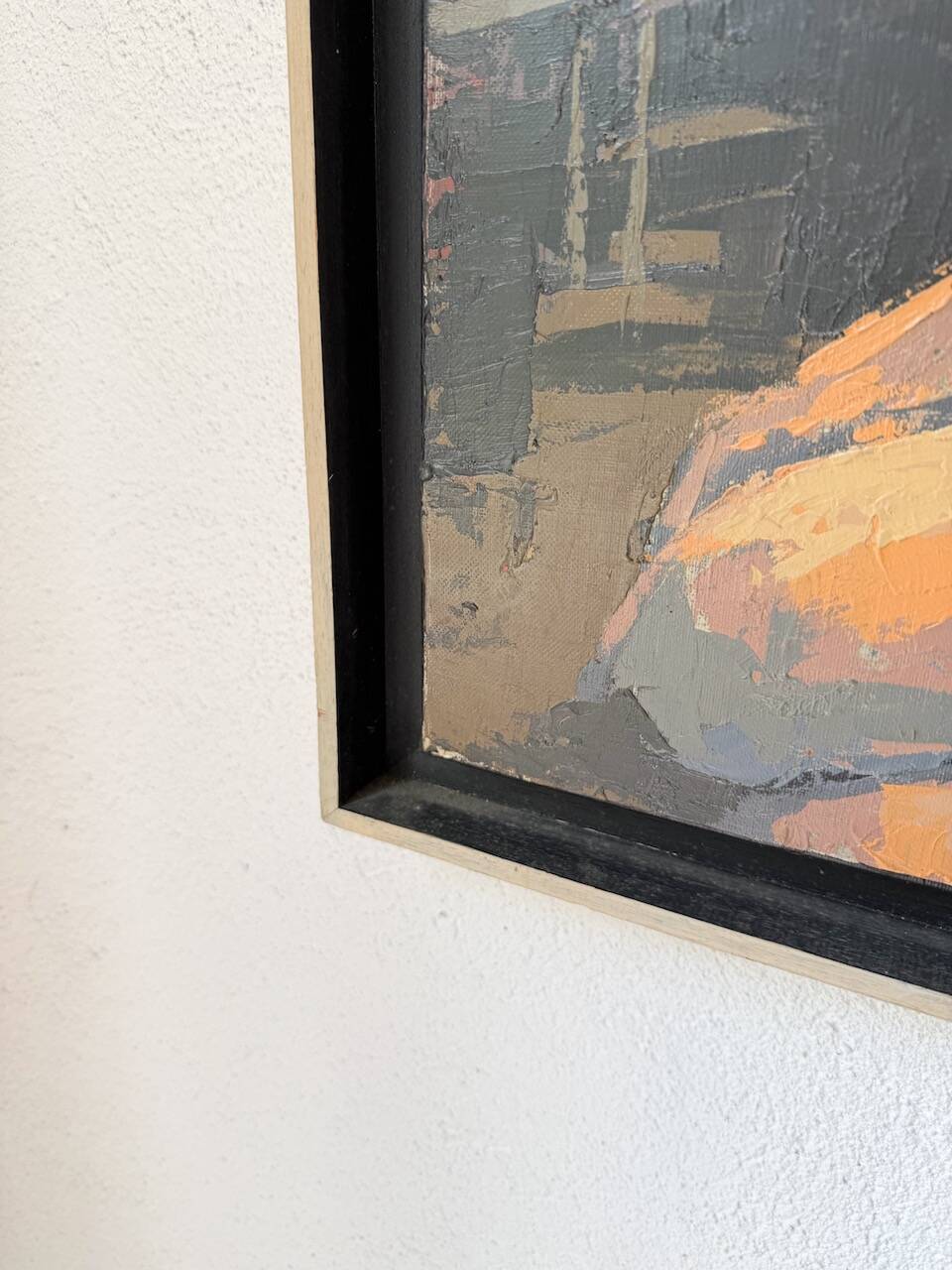 Oil painting of a naked woman