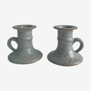 Lot de 2 bougeoirs