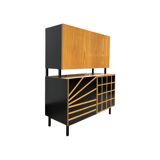 Vintage Highboard mit Bar