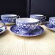 5 Japanese porcelain tea or coffee cups, Phoebus model