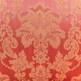 Divano due posti in tessuto broccato anni ’50 vintage