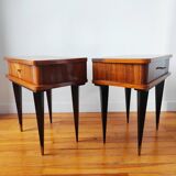 Pair of vintage bedside tables 1965