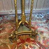 Empire tripod pedestal table in bronze