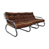 Vintage velvet sofa