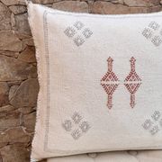 Cactus silk pillow, cactus silk cushion, lumbar pillow, decorative silk pillow