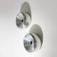 Pair of “Padina” ceiling lights by Achille Castiglioni for Flos, 1960s