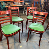Suite of 4 bistro chairs