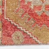 3x12 Red Tribal Turkish Runner Rug 83x370Cm SK 24645