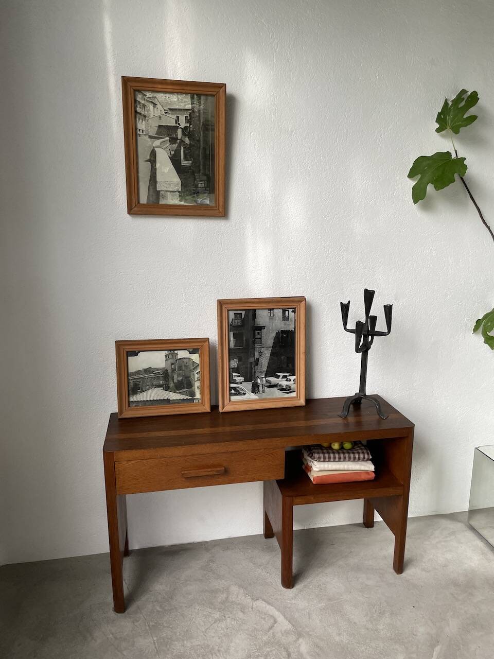 Set de trois photos noir et blanc 1950