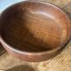 Ensemble de trois coupes en véritable bois d'olivier, fartisanaux, vintage