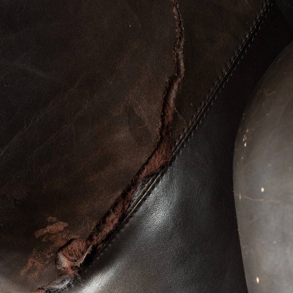 Leather armchair by Zbyněk Hřivnáč