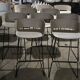 Set of 10 bar stools Bbila 2748, Pedrali