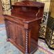 Low English Mahogany Buffet