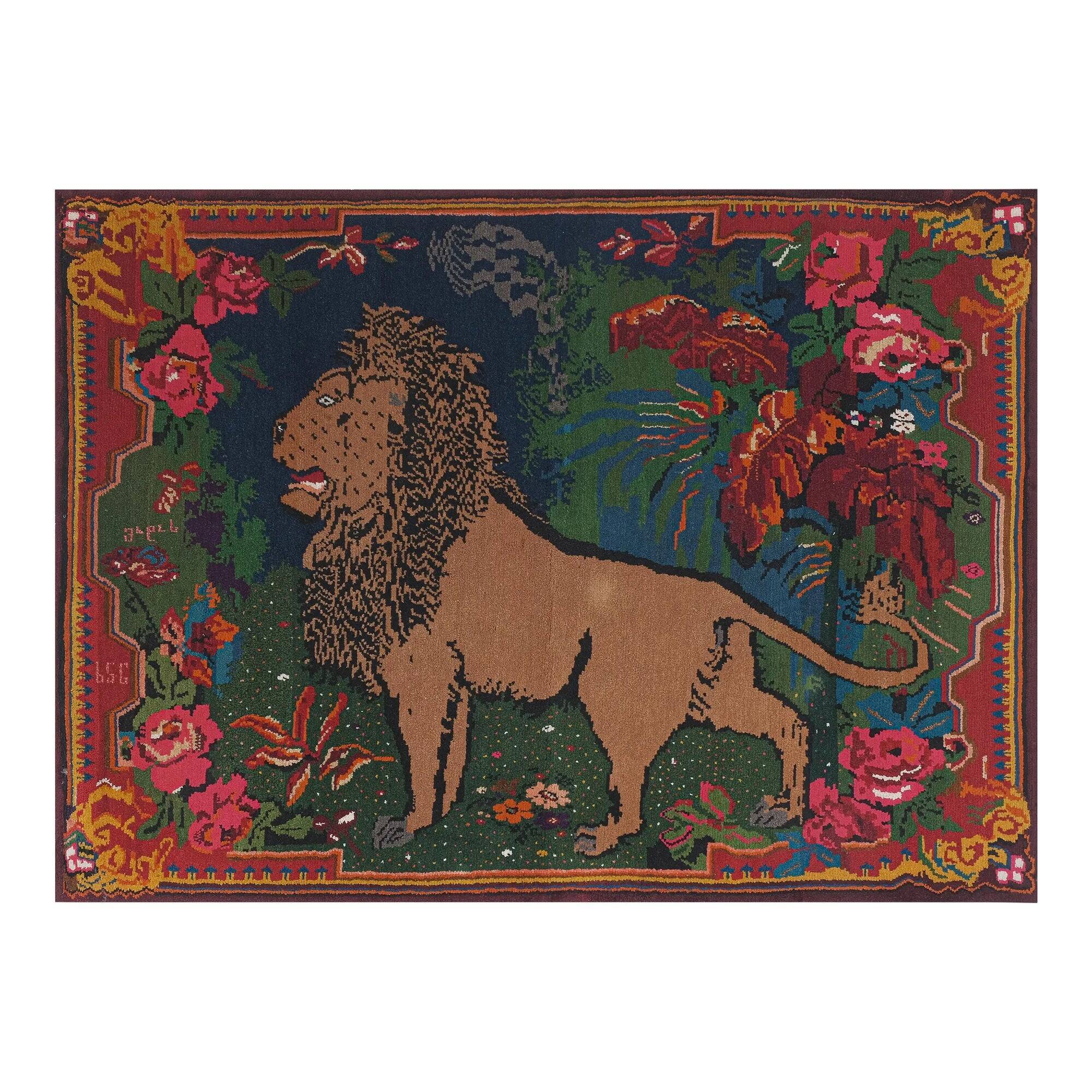 Vintage hand-embroidered textile 175x242 cm