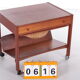 Danish Design Teak Wooden Side Table and Sewing Box,1960s
