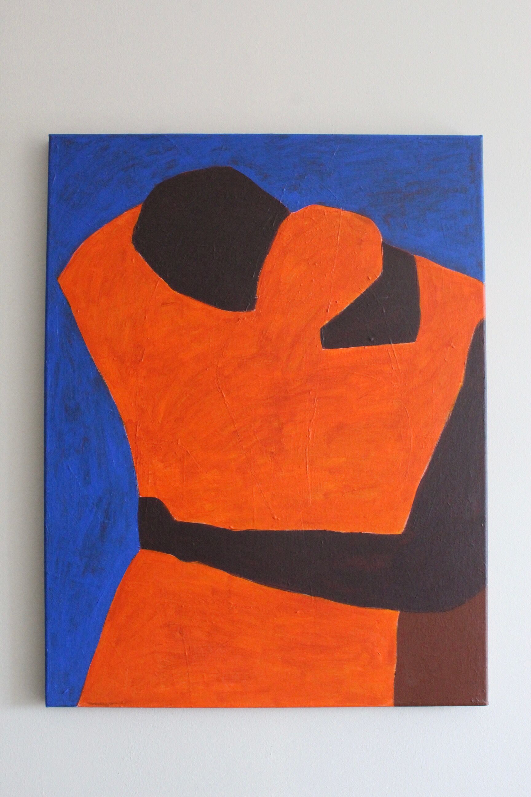 Close to You, contemporary minimalist painting.