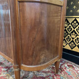 Louis XVI style mahogany display case