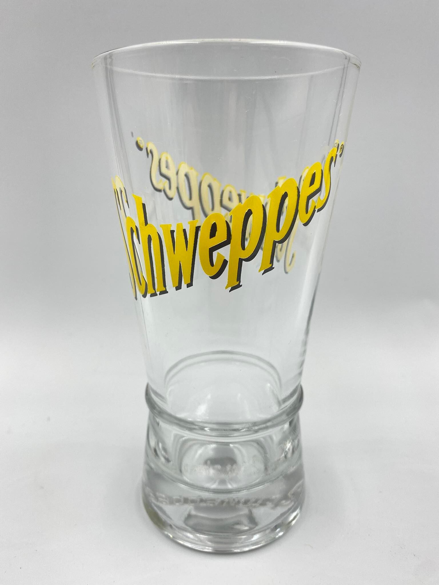 Vintage Schweppes glasses and saucers