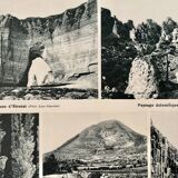 Old map of the geological France of 1945
