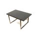 Vintage heavy slate coffee table made in the 1970s