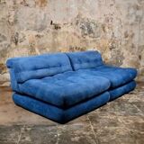 First edition Mah Jong sofa, by Hans Hopfer for Roche Bobois, 1970s