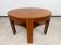 Oval side table in the style of Kolo Moser