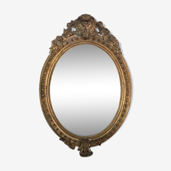 Miroir oval