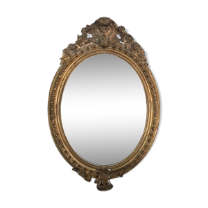miroir oval