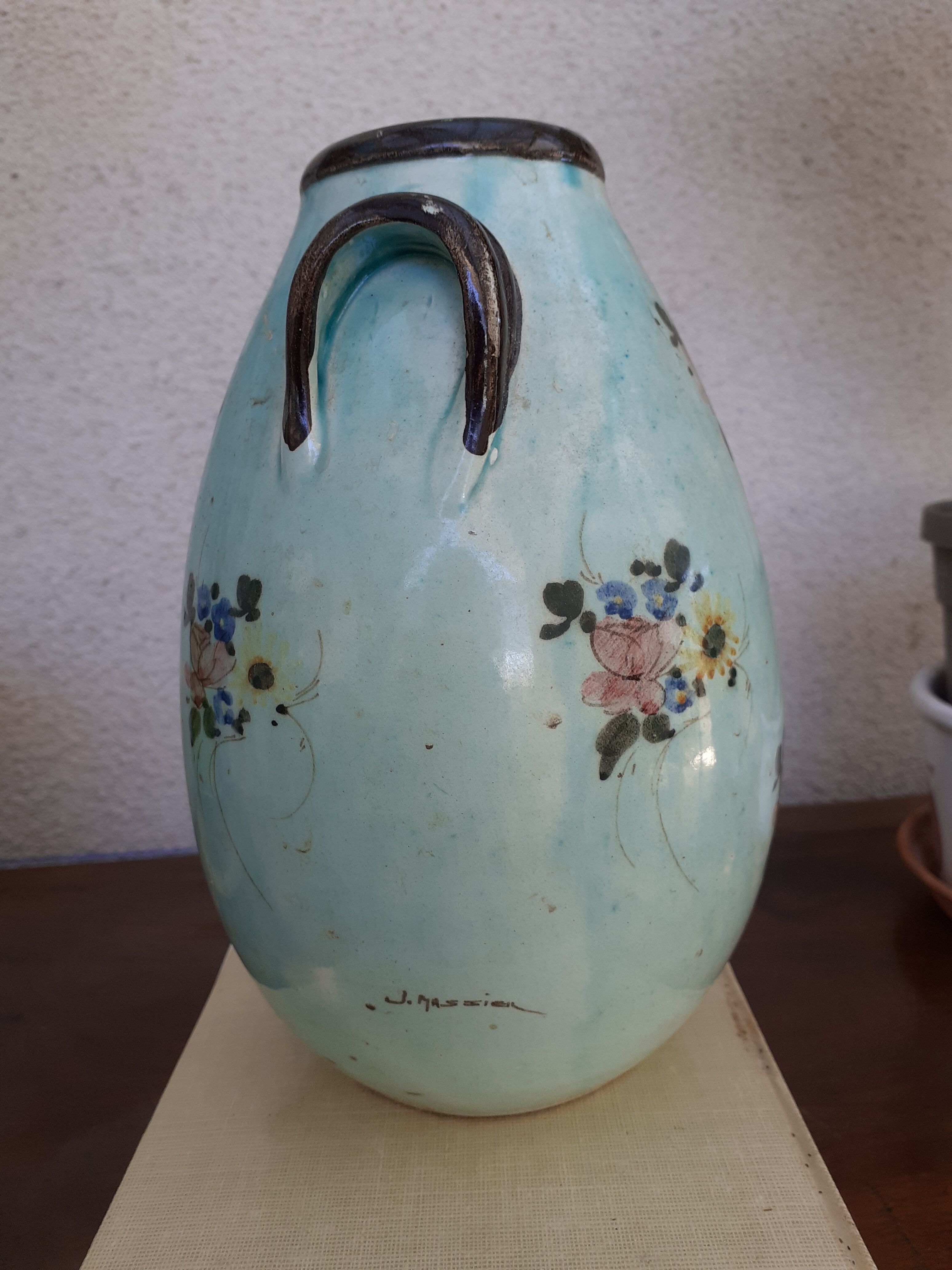 Jerome Massier ceramic vase
